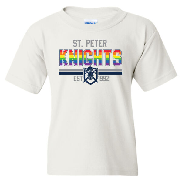 Gildan Youth Knights Printed Pride T-Shirt Thumbnail