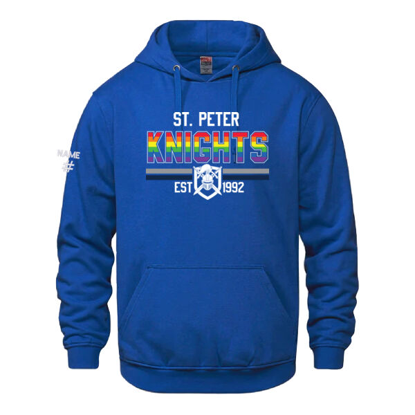Vault Unisex Knights Printed Pride Hoodie Thumbnail