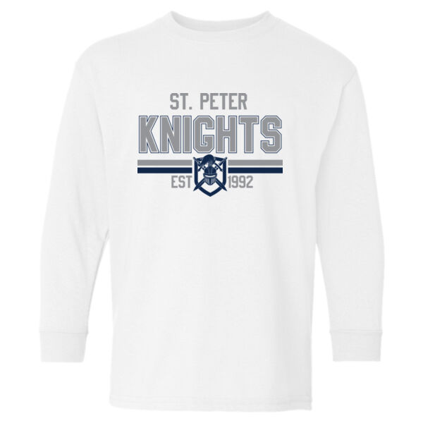 Gildan Youth Knights Printed Athletic Long Sleeve Thumbnail