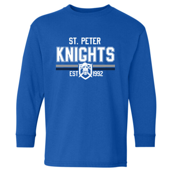 Gildan Youth Knights Printed Athletic Long Sleeve Thumbnail
