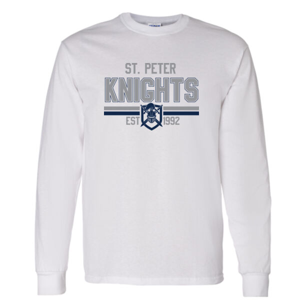 Gildan Unisex Knights Printed Athletic Long Sleeve Thumbnail