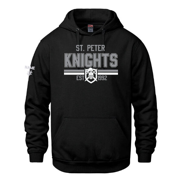 Vault Unisex Knights Printed Athletic Hoodie Thumbnail