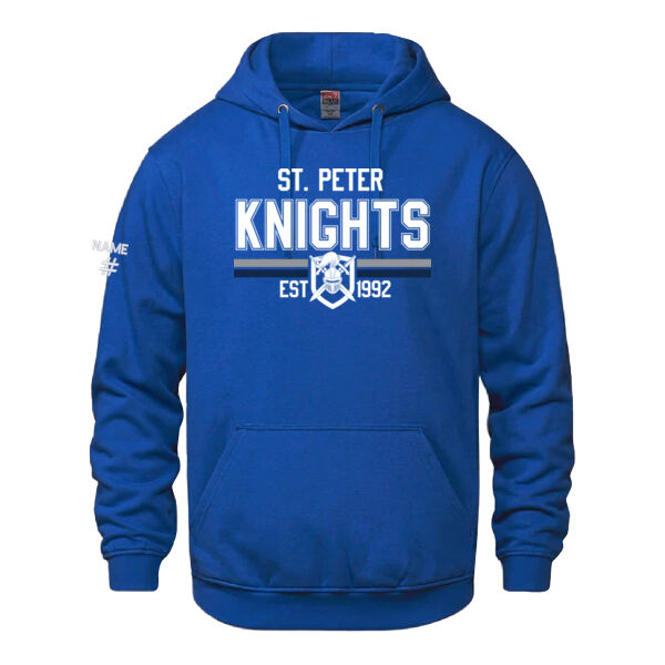 Vault Unisex Knights Printed Athletic Hoodie Thumbnail