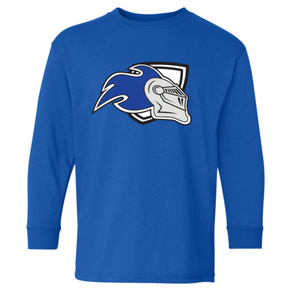 Gildan Youth Crest Printed Long Sleeve Thumbnail