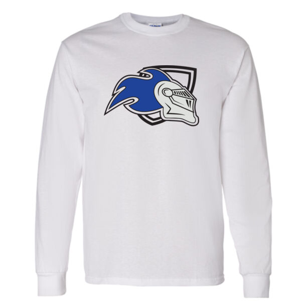 Gildan Unisex Crest Printed Long Sleeve Thumbnail