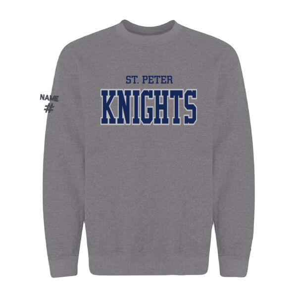 Gildan Unisex Knights Twill Crewneck Thumbnail
