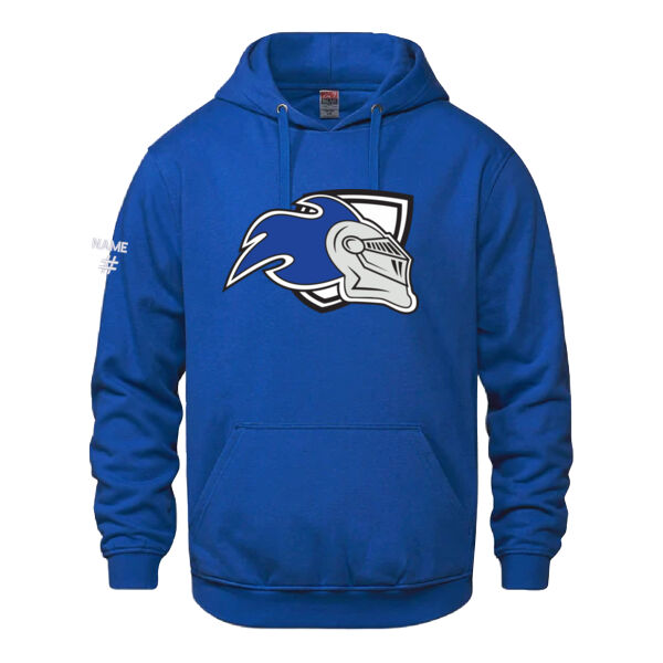 Vault Unisex Crest Printed Hoodie Thumbnail