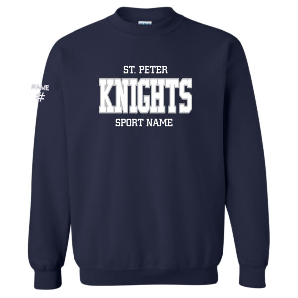 Gildan Unisex Knights Sport Twill Crewneck Thumbnail