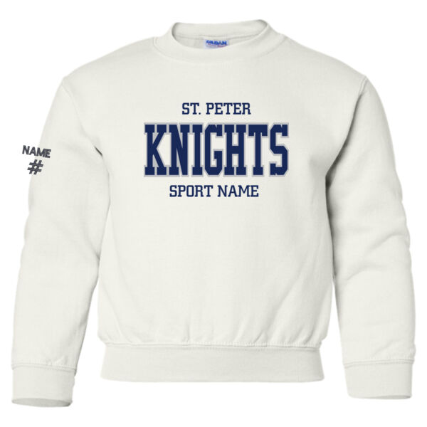 Gildan Youth Knights  Sport Twill Crewneck Thumbnail