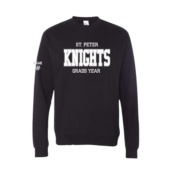 Independent Unisex Knights Grads Twill Crewneck Thumbnail